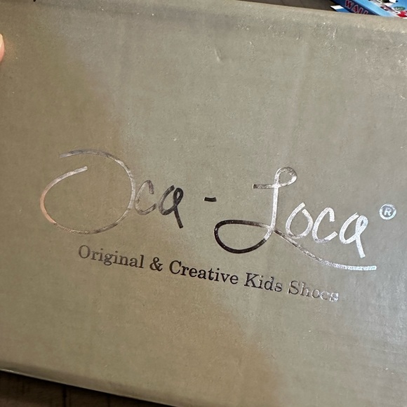 New in Box Oca-Loca pink moccasin bootie. Size 4-5c toddler. - Picture 5 of 5